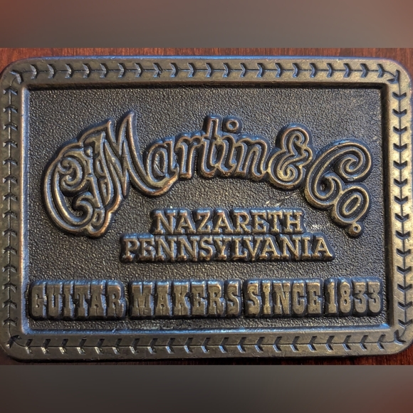 Rare vintage Martin Guitar belt buckle (circa 1975) - Picture 7 of 7